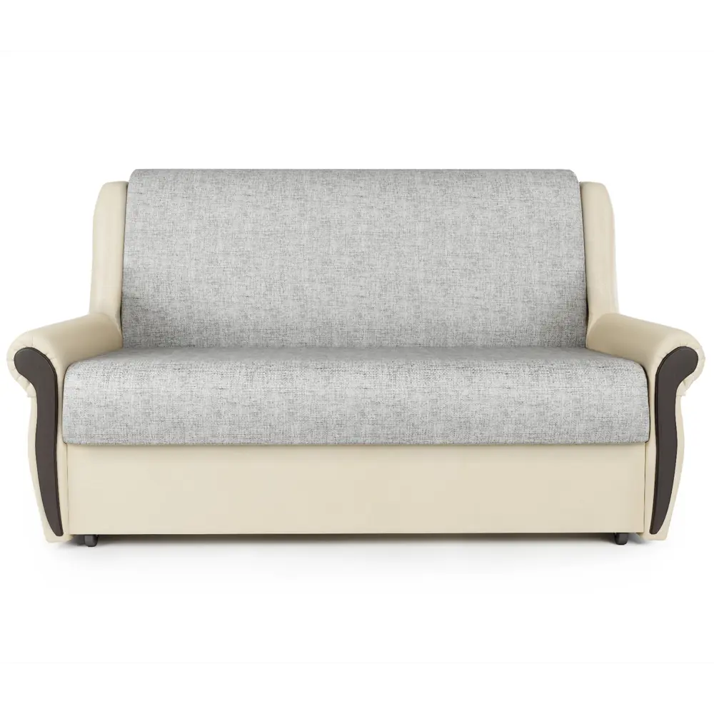 Фото 2 Диван раскладной Гамма Аккорд М 130x95x110 см шенилл цвет бежевый/светло-серый Фото 2 Диван раскладной Гамма Аккорд М 130x95x110 см шенилл цвет бежевый/светло-серый