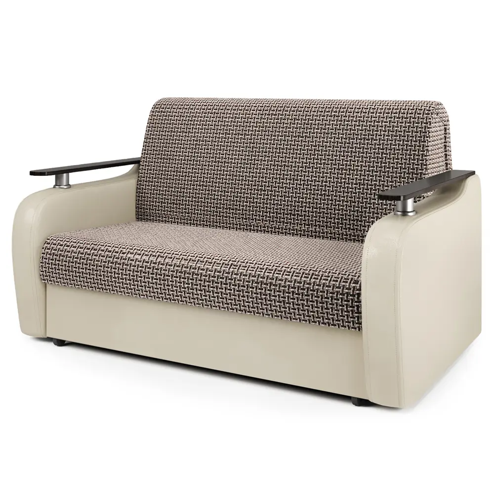 Фото 3 Диван раскладной Гамма Гранд Д 124x95x110 см рогожка цвет коричневый/бежевый Фото 3 Диван раскладной Гамма Гранд Д 124x95x110 см рогожка цвет коричневый/бежевый