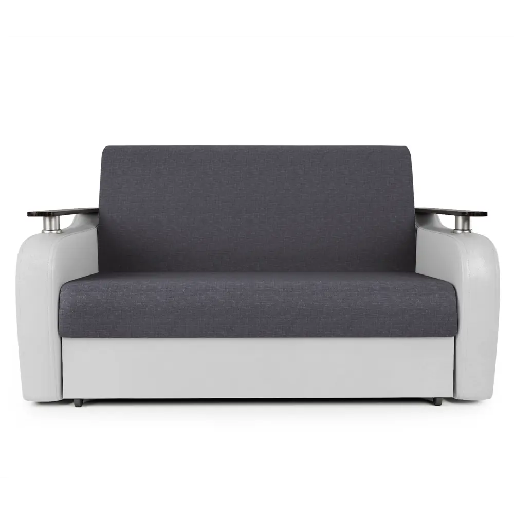 Фото 2 Диван раскладной Гамма Гранд Д 124x95x110 см рогожка цвет серый/белый Фото 2 Диван раскладной Гамма Гранд Д 124x95x110 см рогожка цвет серый/белый