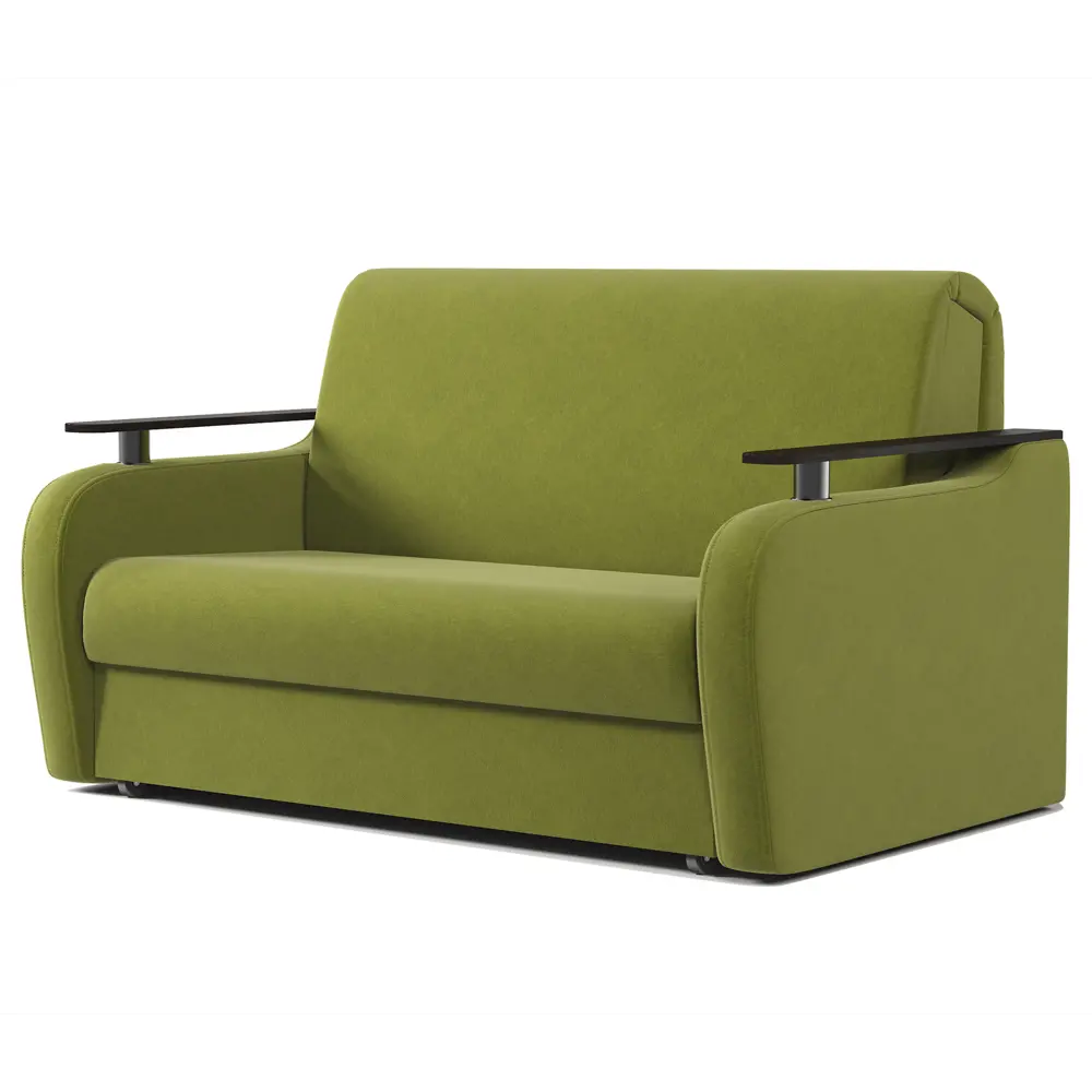Фото 3 Диван раскладной Гамма Гранд Д 144x95x110 см велюр цвет зеленый Фото 3 Диван раскладной Гамма Гранд Д 144x95x110 см велюр цвет зеленый