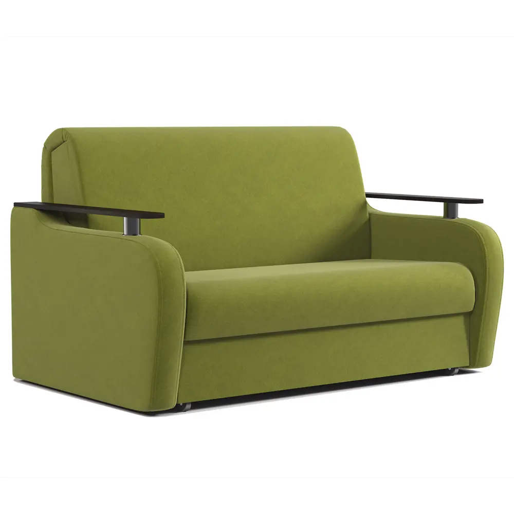 Фото Диван раскладной Гамма Гранд Д 144x95x110 см велюр цвет зеленый Фото Диван раскладной Гамма Гранд Д 144x95x110 см велюр цвет зеленый