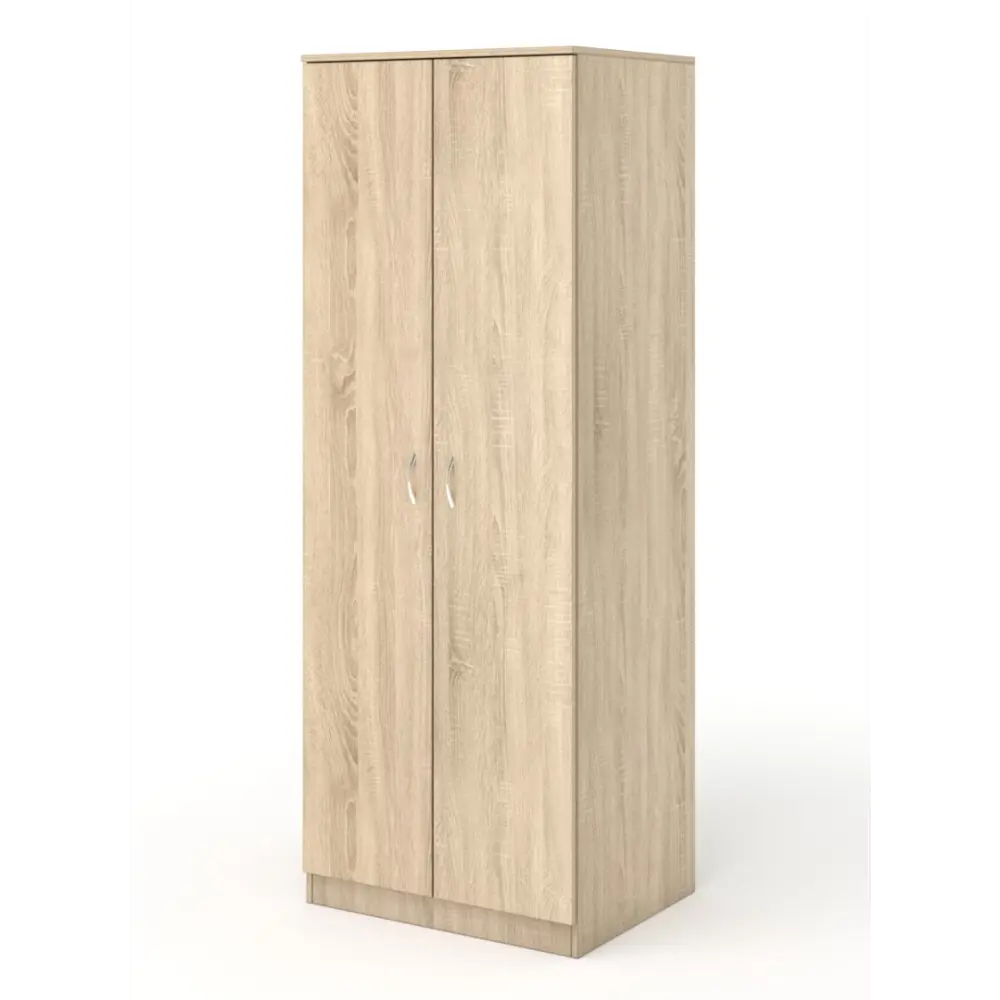 Фото 3 Шкаф распашной с 2 дверями ШО-34 71x192x56 см ЛДСП цвет дуб сонома Фото 3 Шкаф распашной с 2 дверями ШО-34 71x192x56 см ЛДСП цвет дуб сонома