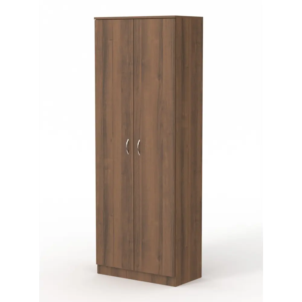 Фото 2 Шкаф распашной с 2 дверями ШО-35 71x192x37 см ЛДСП цвет орех Фото 2 Шкаф распашной с 2 дверями ШО-35 71x192x37 см ЛДСП цвет орех