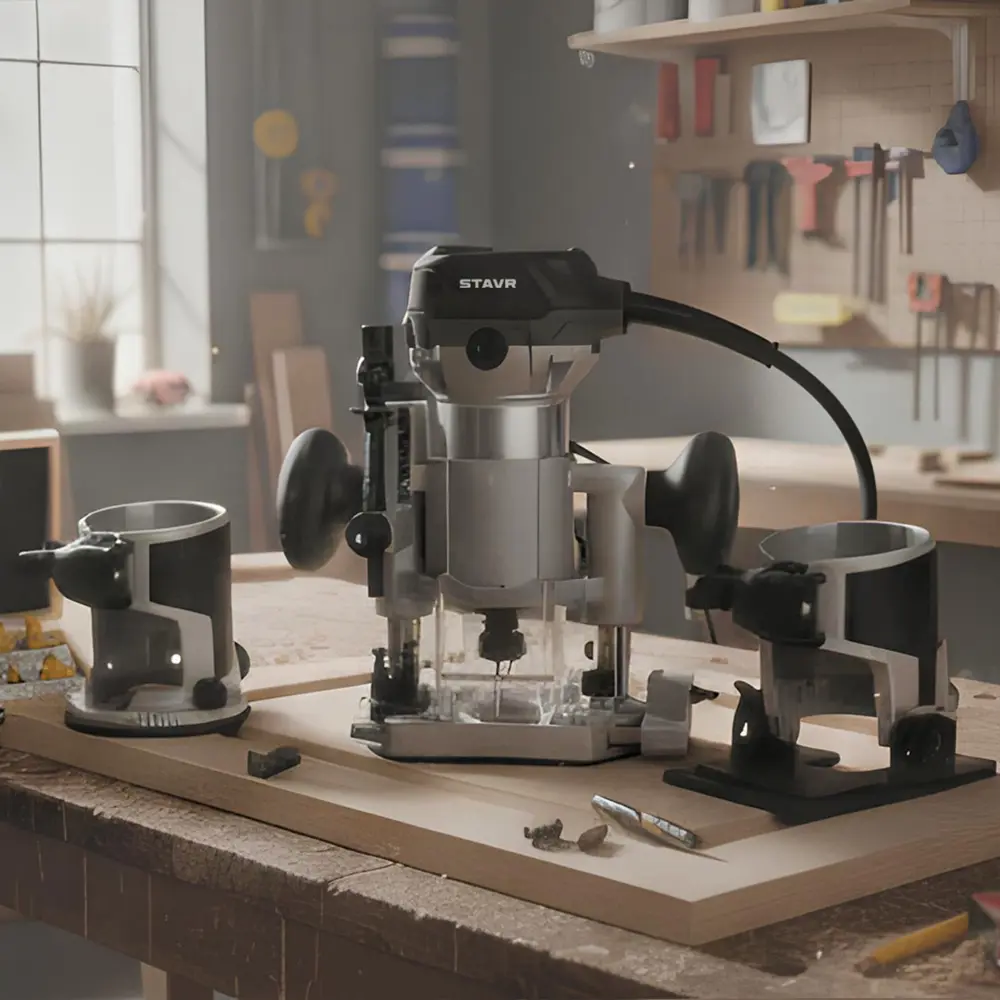 Фото 2 Фрезер сетевой универсальный Stavr SR 750-3SET, 750 Вт