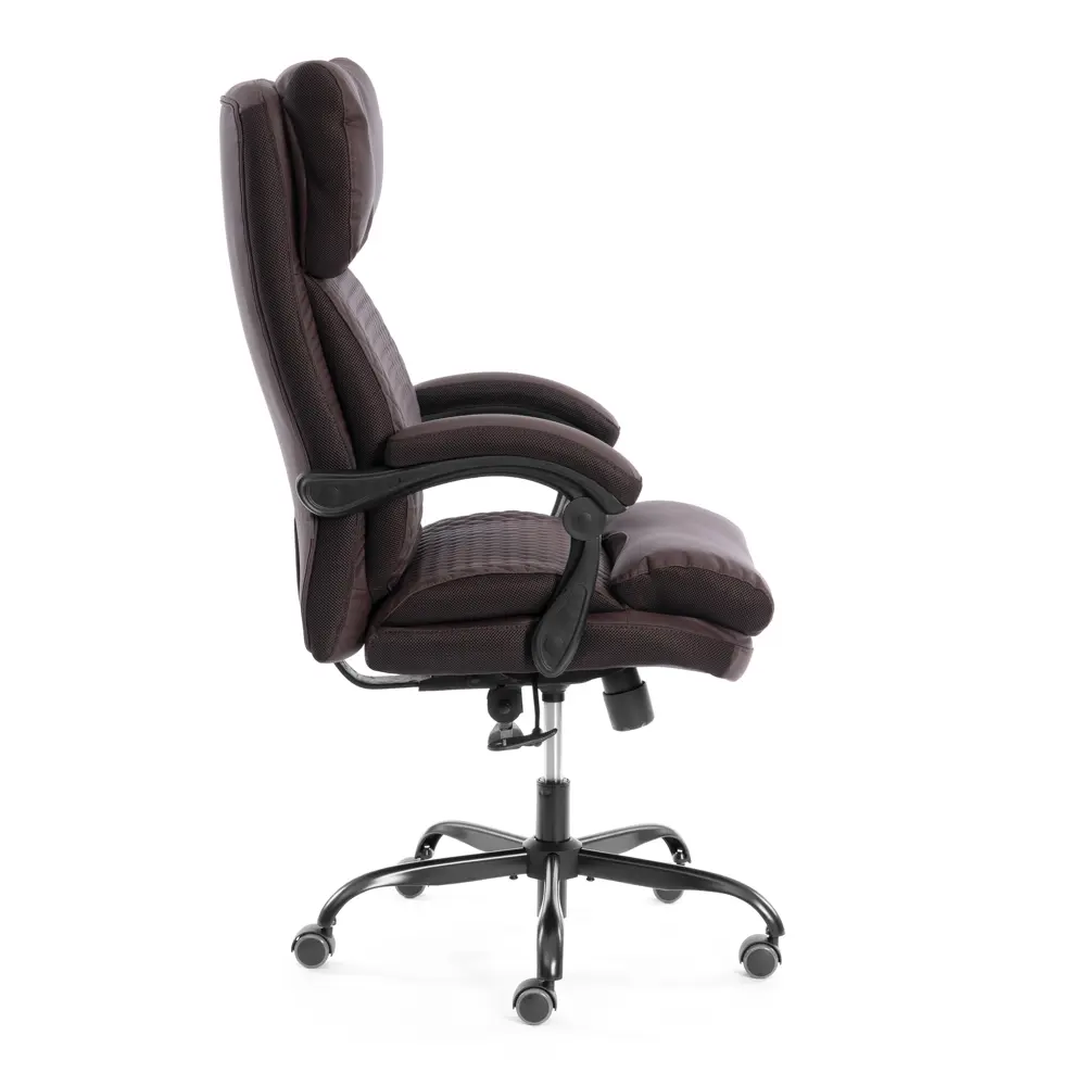 Фото 3 Офисное кресло Tetchair Chief 51x130x49 см искусственная кожа цвет коричневый Фото 3 Офисное кресло Tetchair Chief 51x130x49 см искусственная кожа цвет коричневый