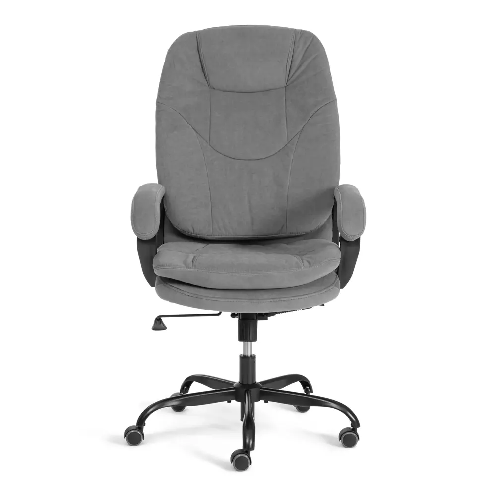 Фото 3 Офисное кресло Tetchair Comfort Lux 52x125x46 см велюр цвет серый Фото 3 Офисное кресло Tetchair Comfort Lux 52x125x46 см велюр цвет серый