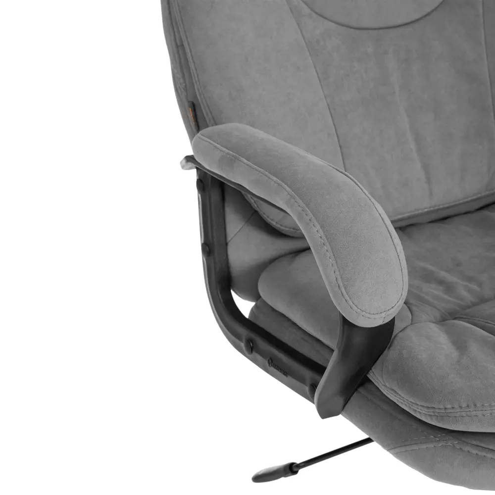 Фото 9 Офисное кресло Tetchair Comfort Lux 52x125x46 см велюр цвет серый Фото 9 Офисное кресло Tetchair Comfort Lux 52x125x46 см велюр цвет серый