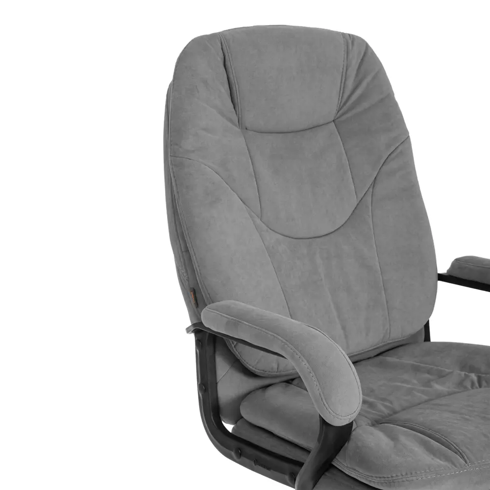 Фото 7 Офисное кресло Tetchair Comfort Lux 52x125x46 см велюр цвет серый Фото 7 Офисное кресло Tetchair Comfort Lux 52x125x46 см велюр цвет серый
