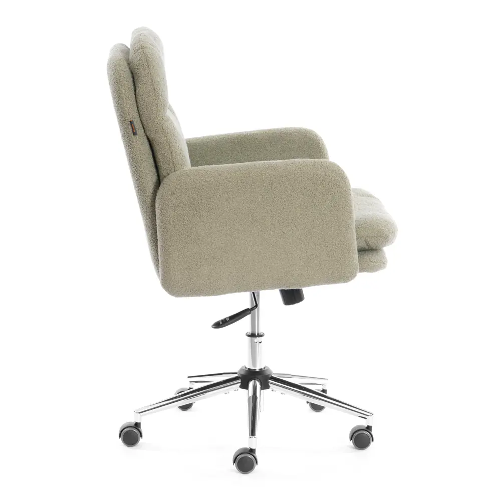 Фото 3 Офисное кресло Tetchair Dover 52x102x48 см велюр цвет оливковый Фото 3 Офисное кресло Tetchair Dover 52x102x48 см велюр цвет оливковый