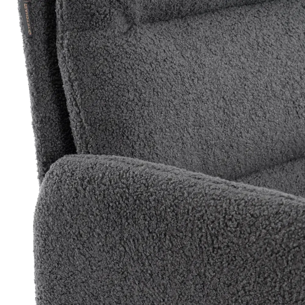 Фото 8 Офисное кресло Tetchair Dover 52x102x48 см велюр цвет серый