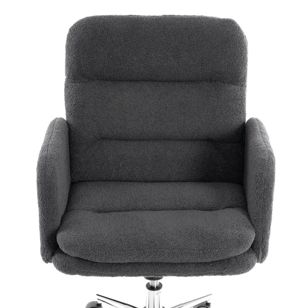 Фото 7 Офисное кресло Tetchair Dover 52x102x48 см велюр цвет серый