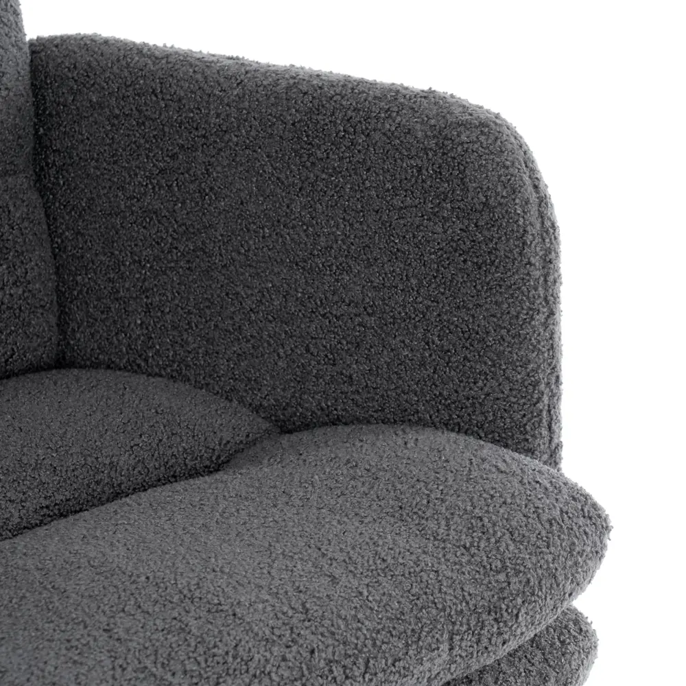 Фото 9 Офисное кресло Tetchair Dover 52x102x48 см велюр цвет серый Фото 9 Офисное кресло Tetchair Dover 52x102x48 см велюр цвет серый