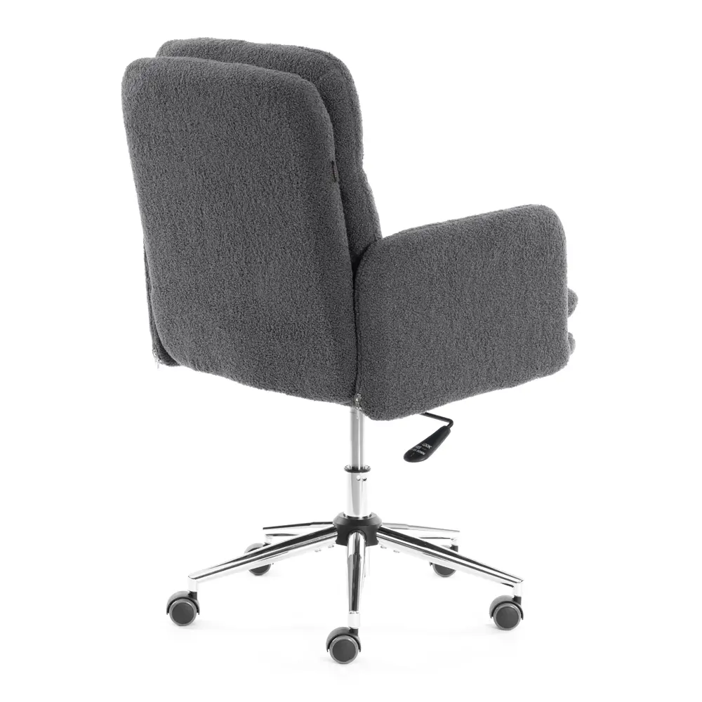 Фото 4 Офисное кресло Tetchair Dover 52x102x48 см велюр цвет серый Фото 4 Офисное кресло Tetchair Dover 52x102x48 см велюр цвет серый