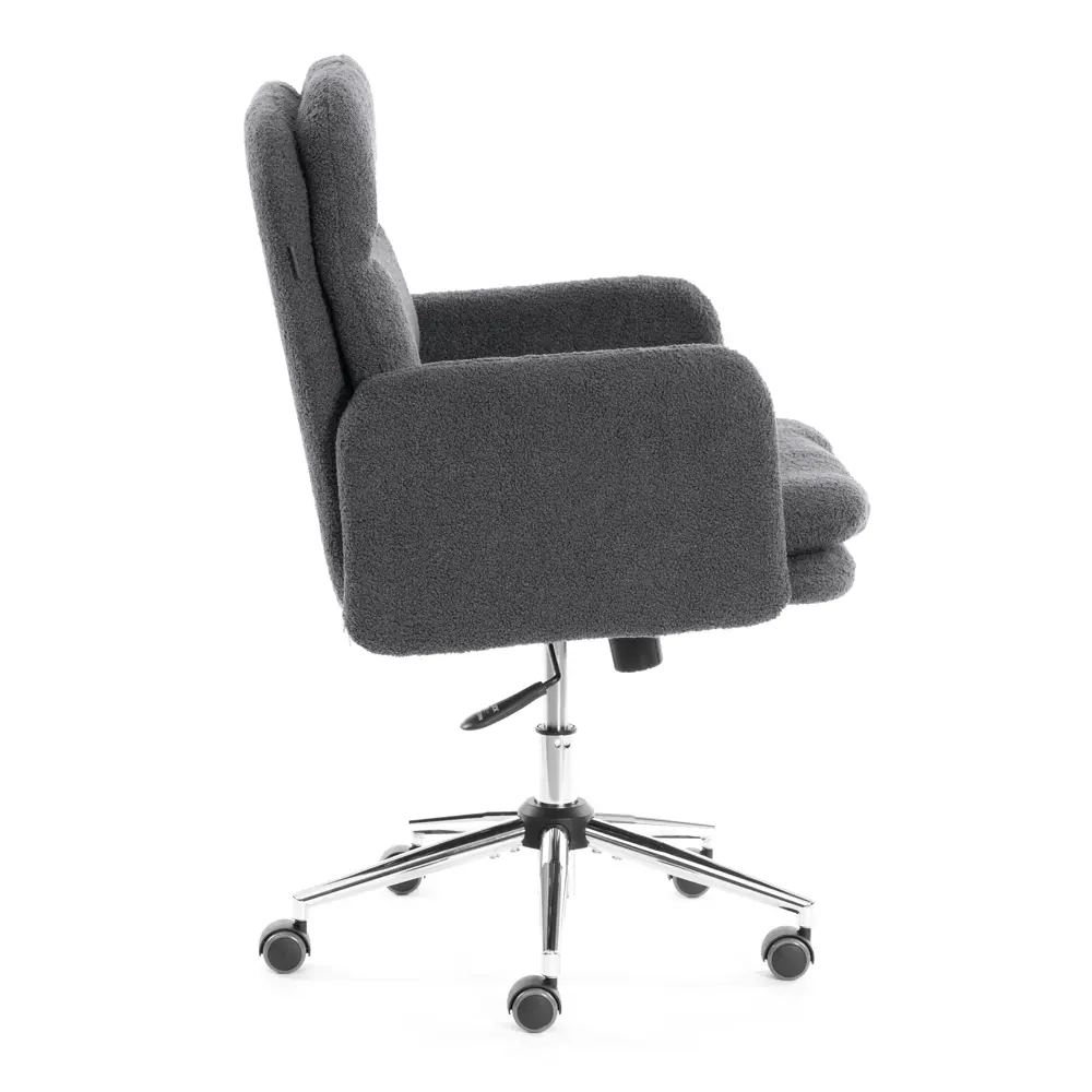Фото 3 Офисное кресло Tetchair Dover 52x102x48 см велюр цвет серый Фото 3 Офисное кресло Tetchair Dover 52x102x48 см велюр цвет серый