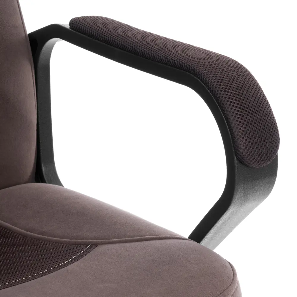 Фото 9 Офисное кресло Tetchair Parma 47x118x47 см велюр цвет коричневый Фото 9 Офисное кресло Tetchair Parma 47x118x47 см велюр цвет коричневый