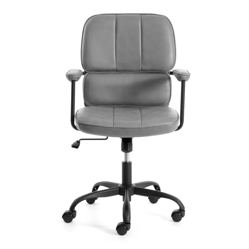 Фото 6 Офисное кресло Tetchair Alpha 50x100x44 см искусственная замша цвет серый Фото 6 Офисное кресло Tetchair Alpha 50x100x44 см искусственная замша цвет серый