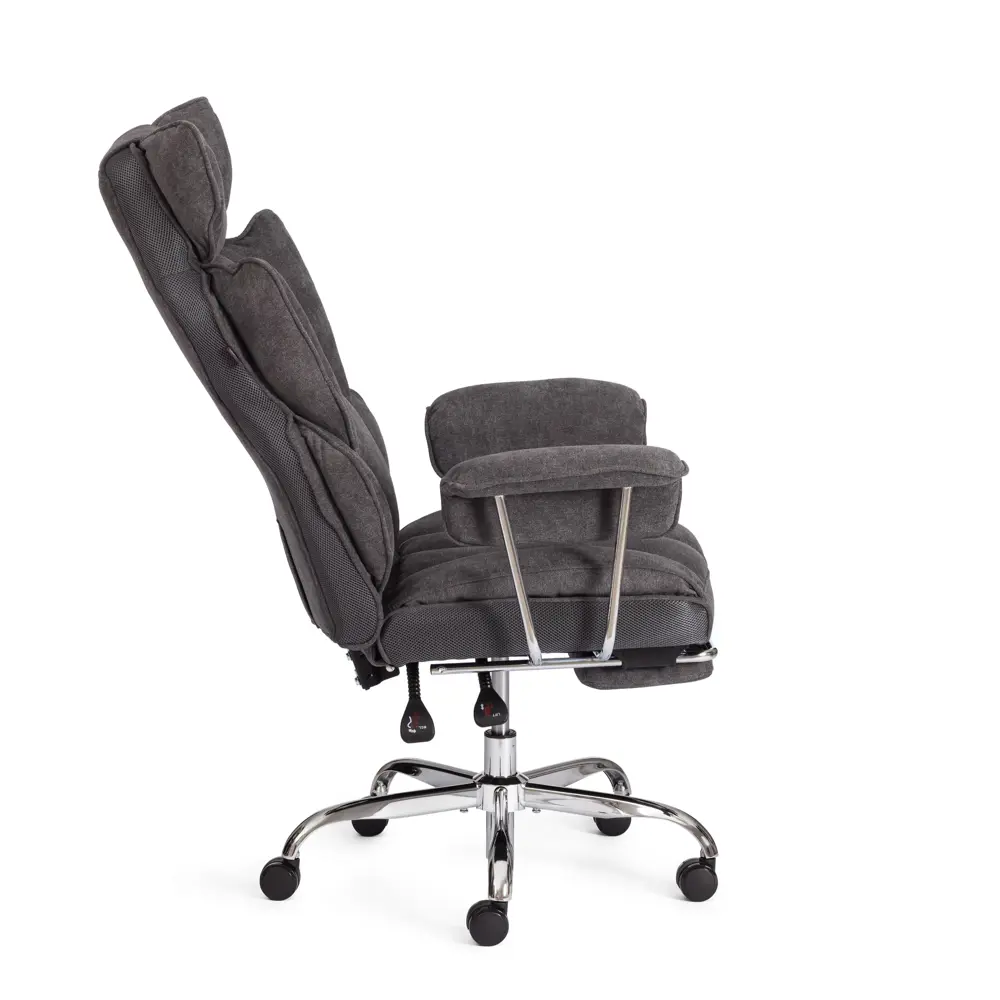 Фото 4 Офисное кресло Tetchair Comfy 52x123x47 см ткань цвет серый Фото 4 Офисное кресло Tetchair Comfy 52x123x47 см ткань цвет серый