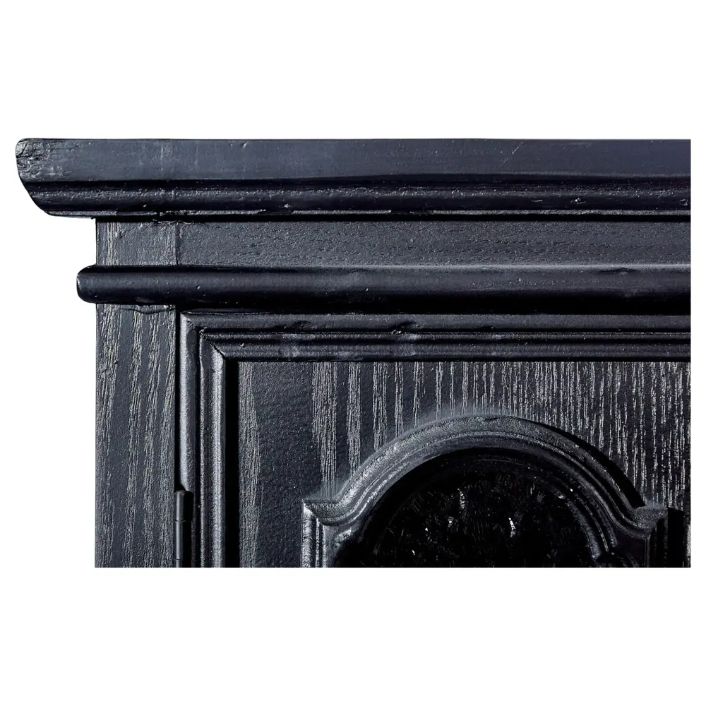 Фото 4 Комод-витрина Гласар Арк нуар 132х36х93 см дерево и стекло цвет черный Фото 4 Комод-витрина Гласар Арк нуар 132х36х93 см дерево и стекло цвет черный