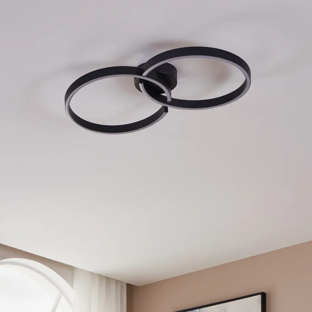 Фото 4 Люстра потолочная светодиодная Eglo 900955 amandolo с пультом управления 5.85 м² регулируемый цвет света RGB цвет разноцветный