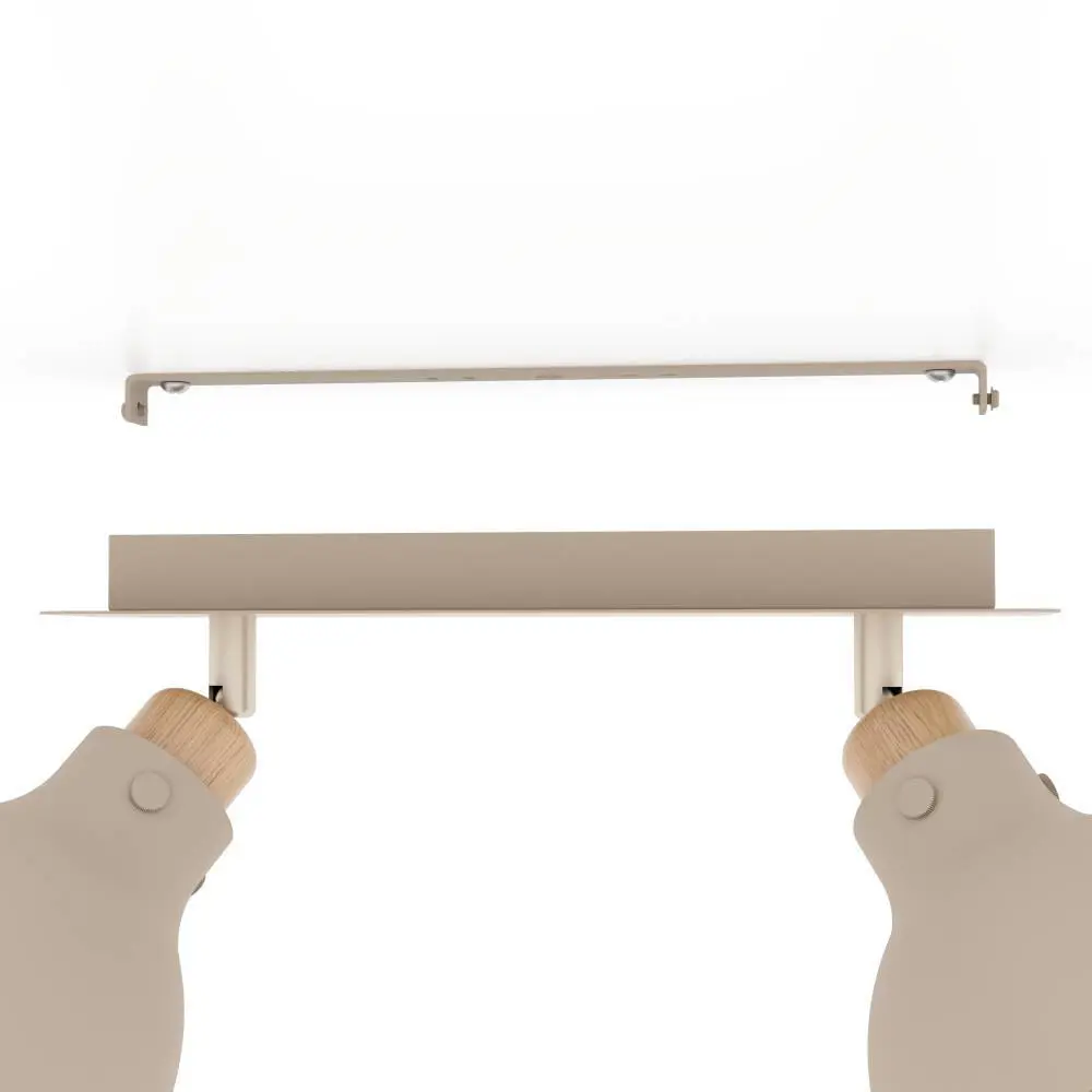 Фото 6 Спот поворотный Eglo 900712 2 лампы E27 16 м² цвет коричневый