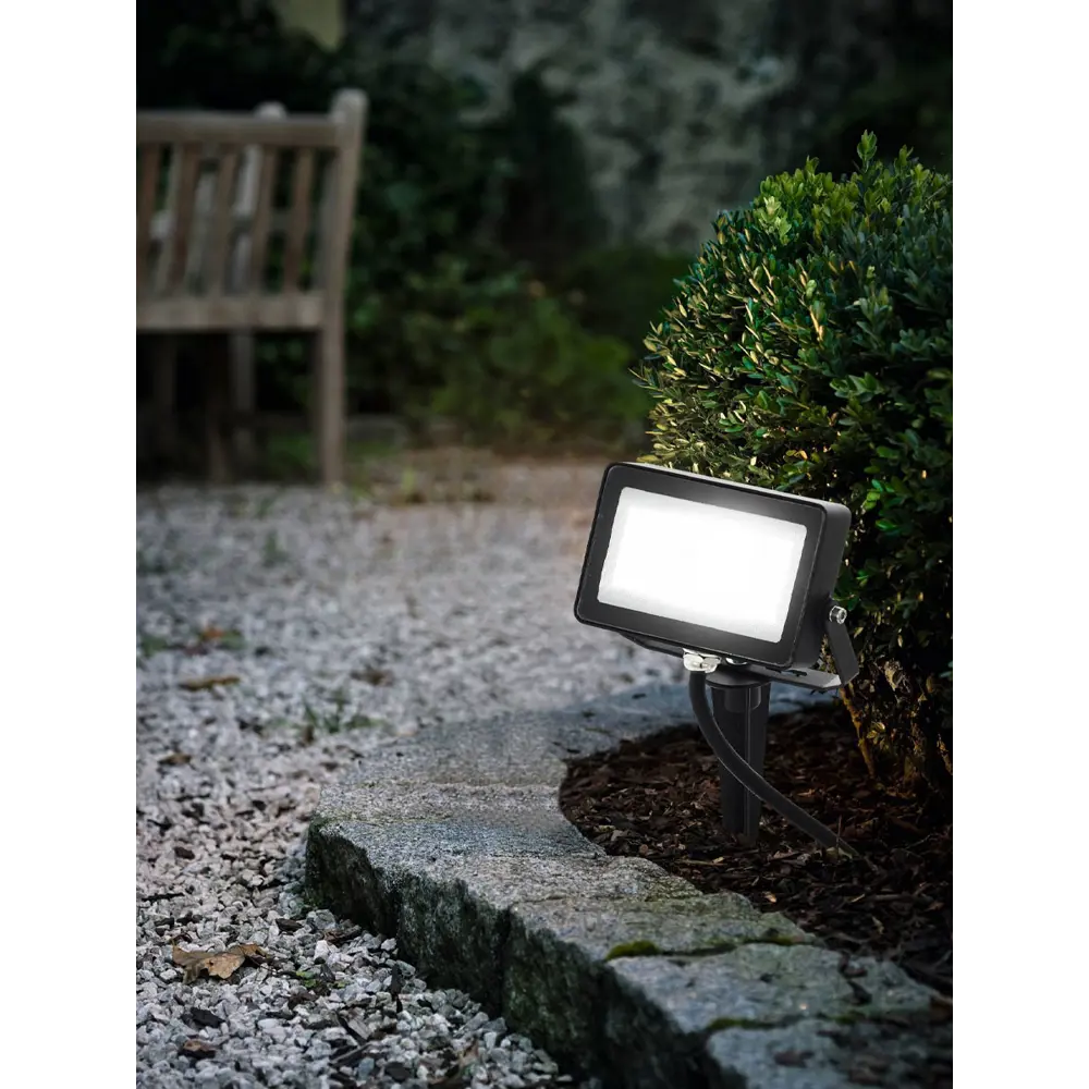 Фото 3 Светильник встраиваемый светодиодный уличный Eglo Faedo 4 98185 10 Вт IP44 цвет черный