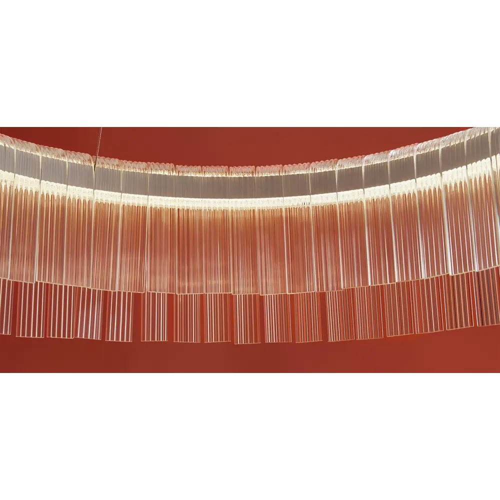 Фото 9 Светильник подвесной светодиодный Freya Rain Fr5546pl-l60w 40 м² теплый белый свет цвет белый