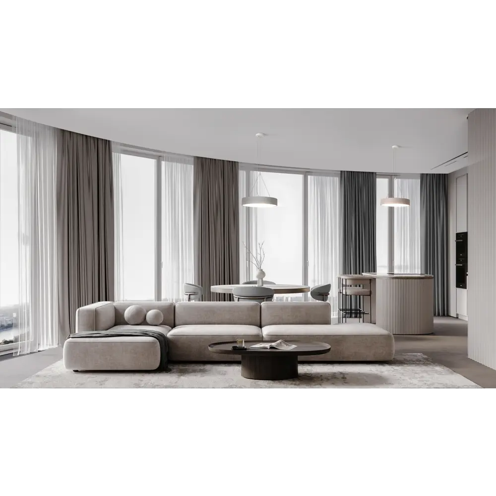 Фото 7 Светильник потолочный светодиодный Freya Ruler Fr5555cl-l30bgg 15 м² теплый белый свет цвет белый