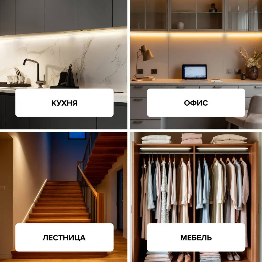 Фото 3 Светильник линейный светодиодный Lumin arte Lsl05-wt5w12w90 872 мм 12 Вт холодный белый свет Фото 3 Светильник линейный светодиодный Lumin arte Lsl05-wt5w12w90 872 мм 12 Вт холодный белый свет