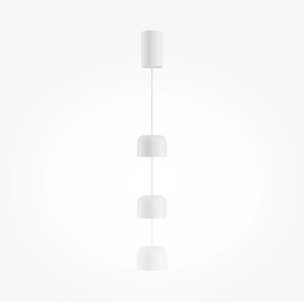 Фото 6 Светильник подвесной светодиодный Maytoni Comfy P113-l12-3k-w 8 м² теплый белый свет цвет белый