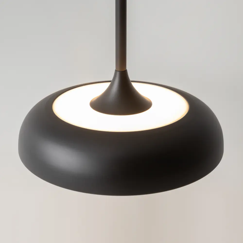 Фото 9 Светильник подвесной светодиодный Maytoni Gerhard Mod189pl-l30b3k 12 м² теплый белый свет цвет черный