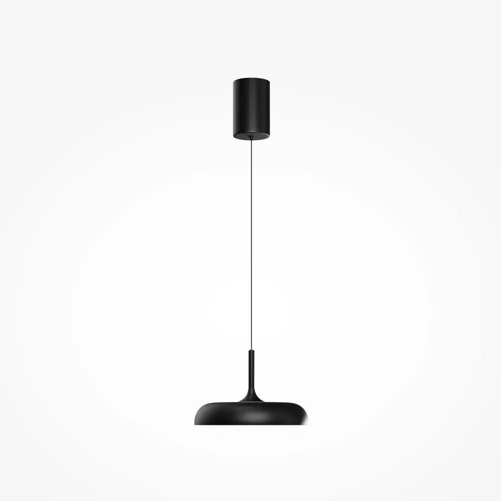 Фото 4 Светильник подвесной светодиодный Maytoni Gerhard Mod189pl-l30b3k 12 м² теплый белый свет цвет черный