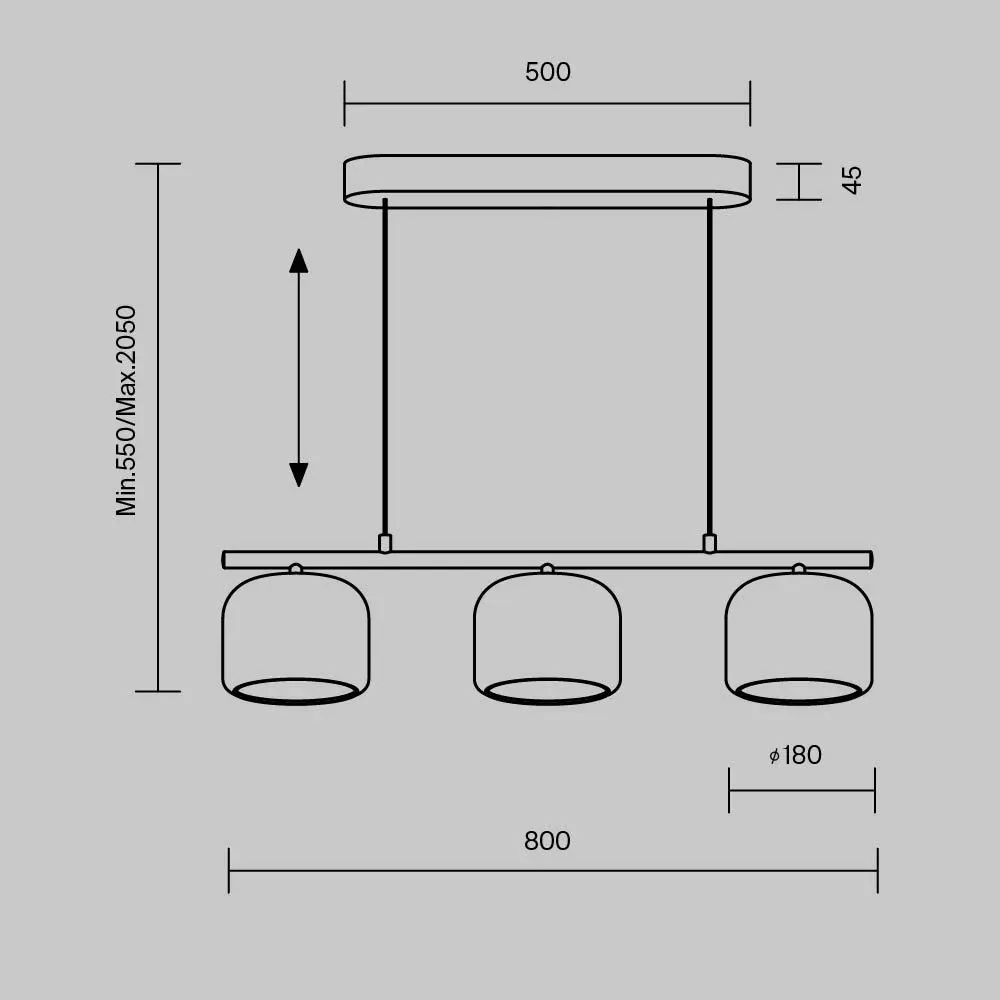 Фото 7 Светильник подвесной светодиодный Maytoni Mod286pl-l12w3k 12 м² теплый белый свет цвет белый