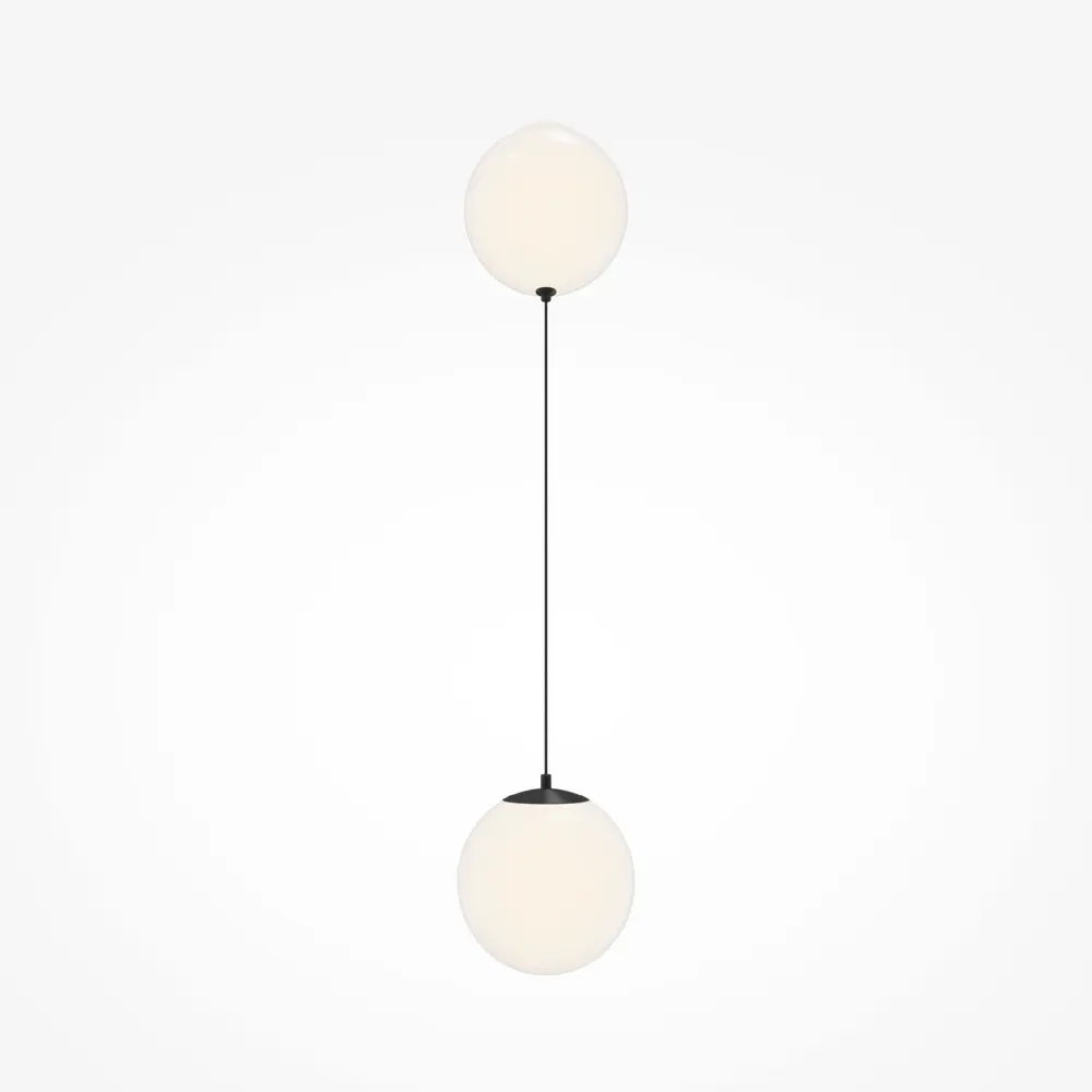 Фото 9 Светильник подвесной светодиодный Maytoni Mod427pl-l20b3k 10 м² теплый белый свет цвет черный