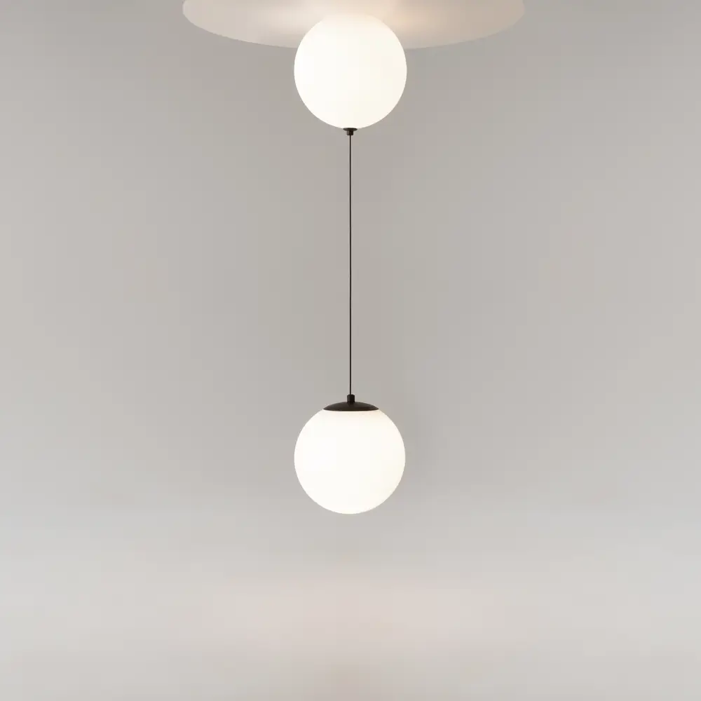 Фото 10 Светильник подвесной светодиодный Maytoni Mod427pl-l20b3k 10 м² теплый белый свет цвет черный