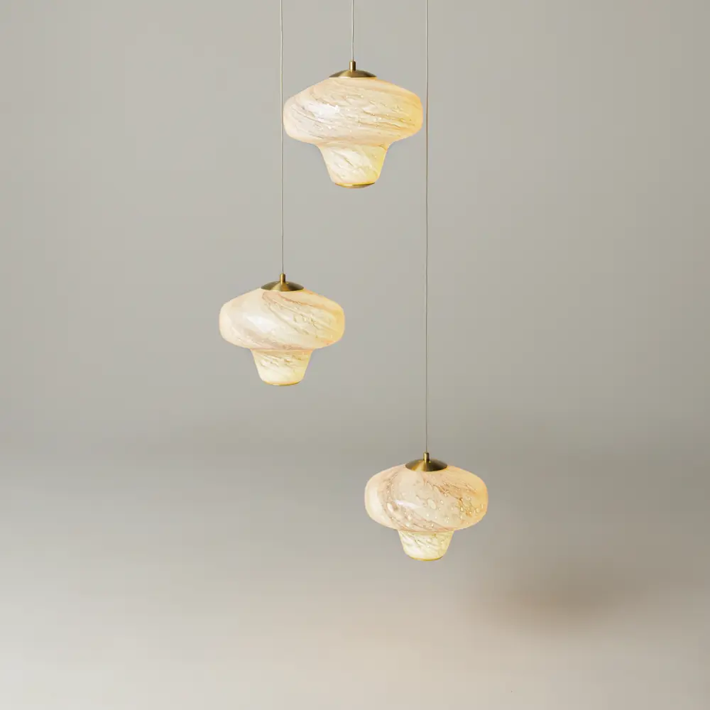 Фото 8 Светильник подвесной светодиодный Maytoni Sirocco Mod359pl-l17bs3k 15 м² теплый белый свет цвет белый