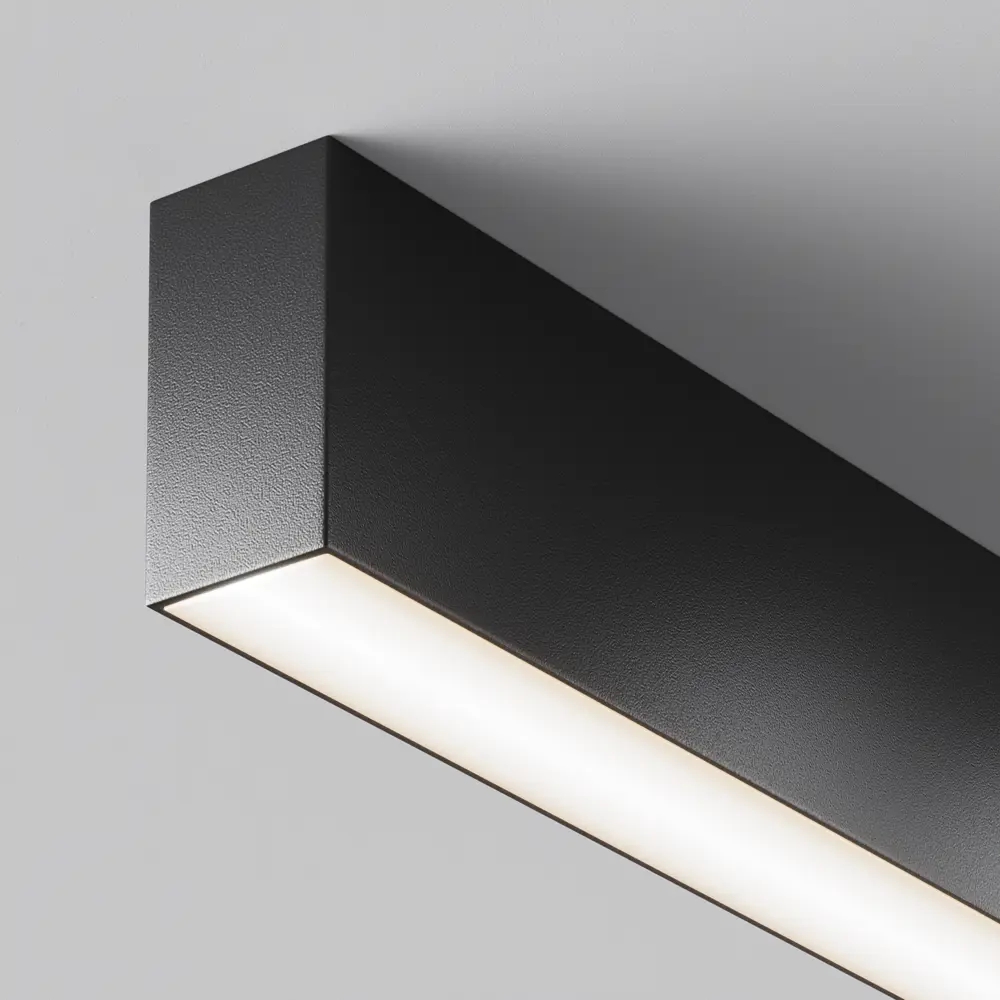 Фото 3 Светильник потолочный светодиодный Maytoni Basis C068cl-20w3-6k-b 8 м² теплый белый свет цвет черный