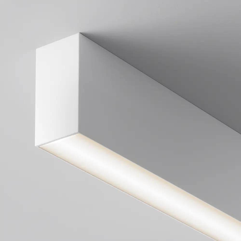 Фото 3 Светильник потолочный светодиодный Maytoni Basis C068cl-20w3-6k-w 8 м² теплый белый свет цвет белый