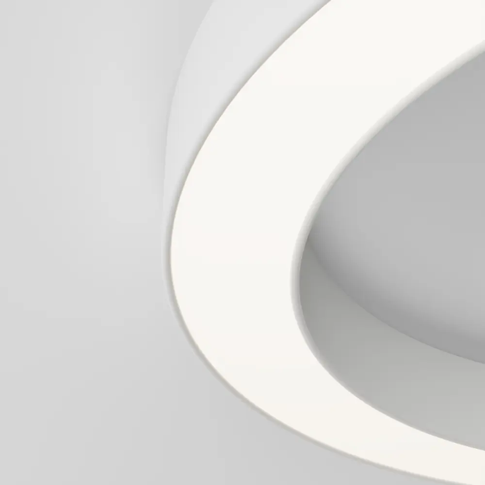 Фото 2 Светильник потолочный светодиодный Maytoni Lua C093cl-45w4k-w 20 м² нейтральный белый свет цвет белый Фото 2 Светильник потолочный светодиодный Maytoni Lua C093cl-45w4k-w 20 м² нейтральный белый свет цвет белый