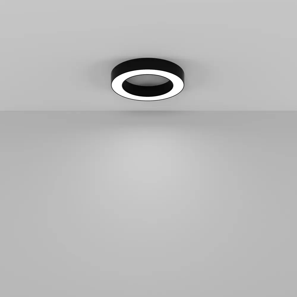 Фото 4 Светильник потолочный светодиодный Maytoni Lua C093cl-36w4k-b 15 м² нейтральный белый свет цвет черный