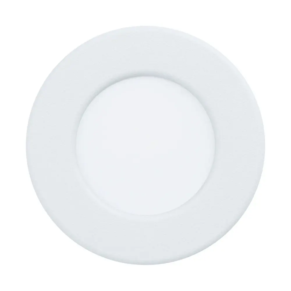 Фото Светильник точечный встраиваемый светодиодный влагозащищенный Eglo Fueva 5 99202 под отверстие 75 мм 2.7 Вт теплый белый свет цвет белый Фото Светильник точечный встраиваемый светодиодный влагозащищенный Eglo Fueva 5 99202 под отверстие 75 мм 2.7 Вт теплый белый свет цвет белый