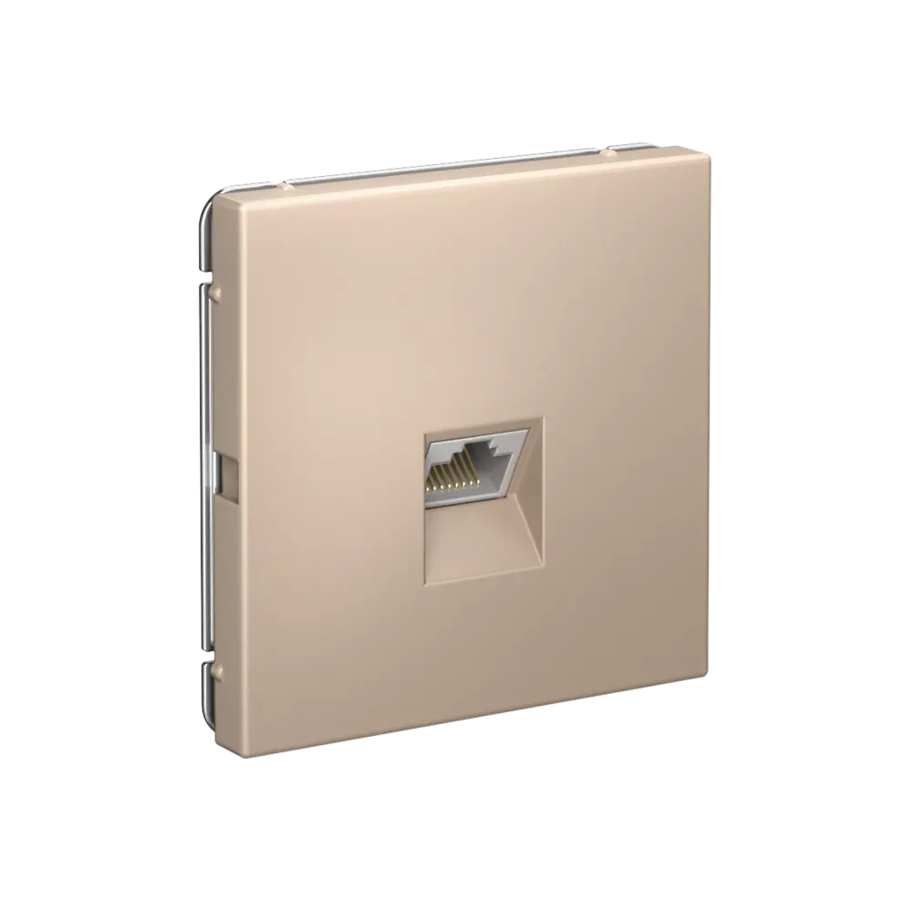 Фото 2 Розетка RJ45 встраиваемая Systeme electric ArtGallery GAL001283 цвет песочный