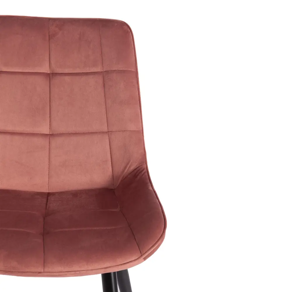 Фото 8 Кухонный стул Tetchair 54x83x62 см велюр цвет темно-розовый 2 шт.