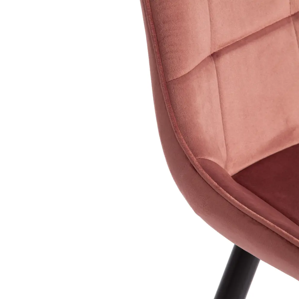 Фото 10 Кухонный стул Tetchair 54x83x62 см велюр цвет темно-розовый 2 шт.