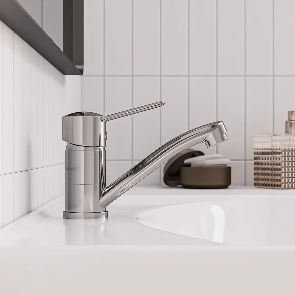 Фото 4 Смеситель для умывальника GROSS AQUA Alfa 3210313C-G0109