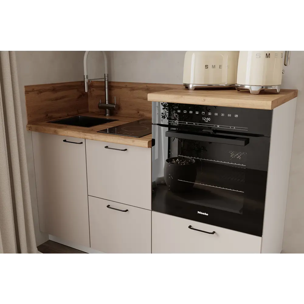 Фото 2 Кухонный гарнитур Лизет Арника 00-00285673 150x240x60 см ЛДСП цвет бежевый Фото 2 Кухонный гарнитур Лизет Арника 00-00285673 150x240x60 см ЛДСП цвет бежевый