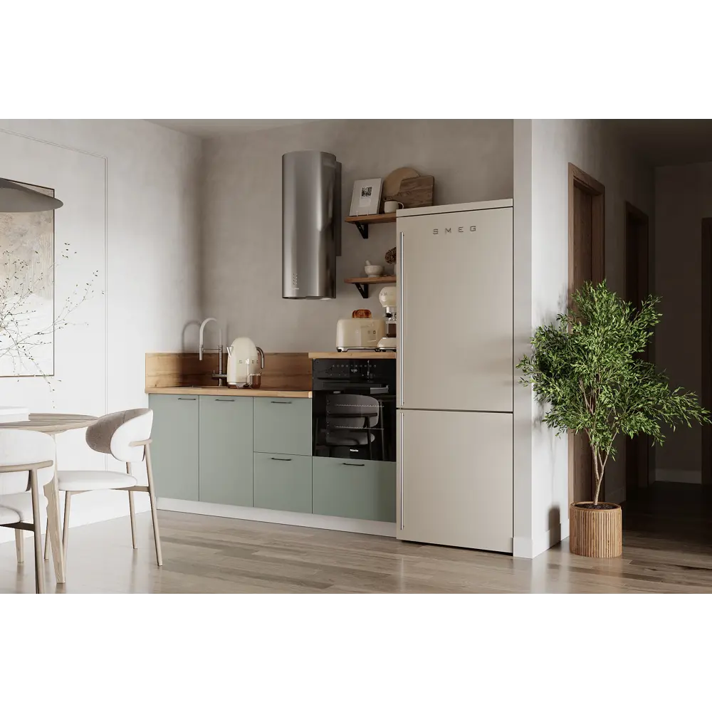 Фото Кухонный гарнитур Лизет Арника 00-00286114 195x240x60 см ЛДСП цвет зеленый Фото Кухонный гарнитур Лизет Арника 00-00286114 195x240x60 см ЛДСП цвет зеленый