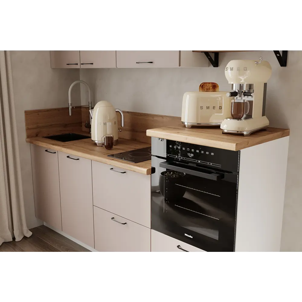 Фото 2 Кухонный гарнитур Лизет Арника 00-00285658 210x240x60 см ЛДСП цвет зеленый Фото 2 Кухонный гарнитур Лизет Арника 00-00285658 210x240x60 см ЛДСП цвет зеленый