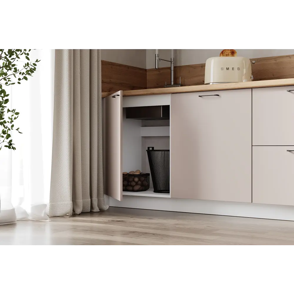 Фото 3 Кухонный гарнитур Лизет Арника 00-00285650 240x240x60 см ЛДСП цвет бежевый