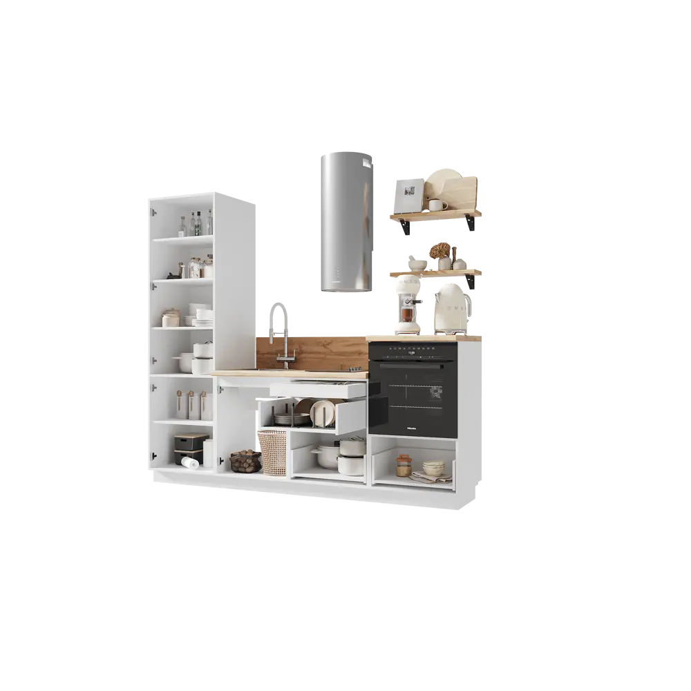 Фото 5 Кухонный гарнитур Лизет Арника 00-00285645 240x240x60 см ЛДСП цвет бежевый Фото 5 Кухонный гарнитур Лизет Арника 00-00285645 240x240x60 см ЛДСП цвет бежевый