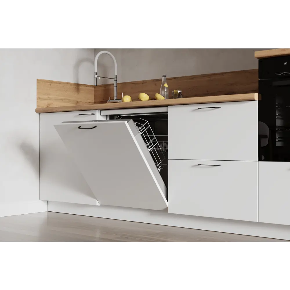 Фото 4 Кухонный гарнитур Лизет Арника 00-00285724 300x240x60 см ЛДСП цвет белый Фото 4 Кухонный гарнитур Лизет Арника 00-00285724 300x240x60 см ЛДСП цвет белый